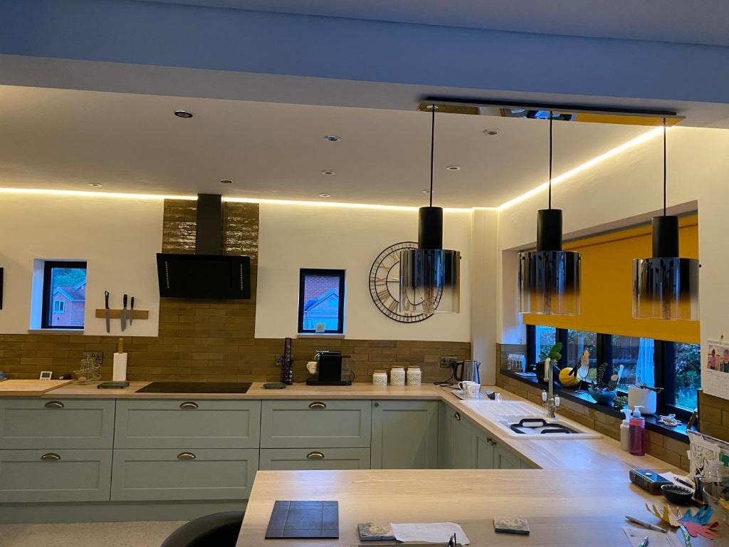 Kitchen Lighting — Pendants & LED Strip