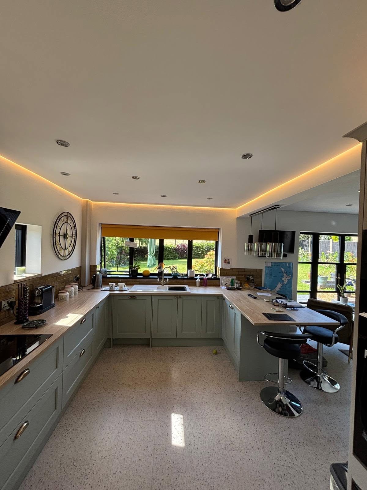 Kitchen Lighting — Daylight View