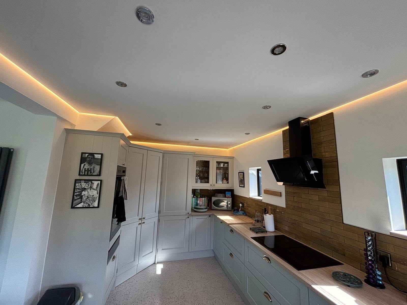 Kitchen Lighting — LED Coving Detail