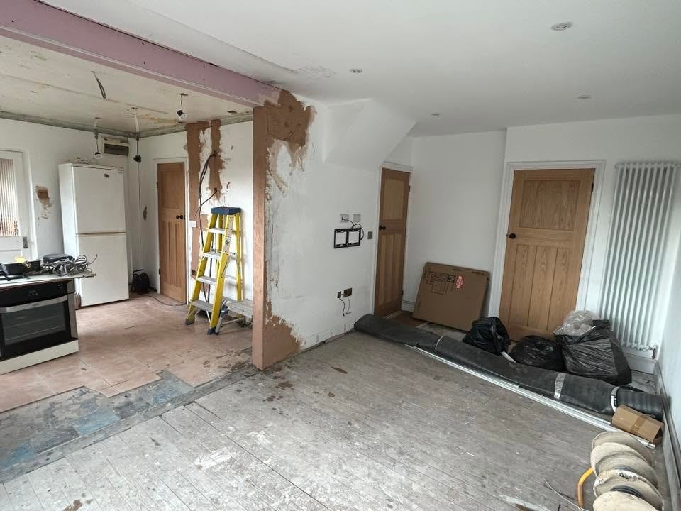 Full House Rewire — First Fix