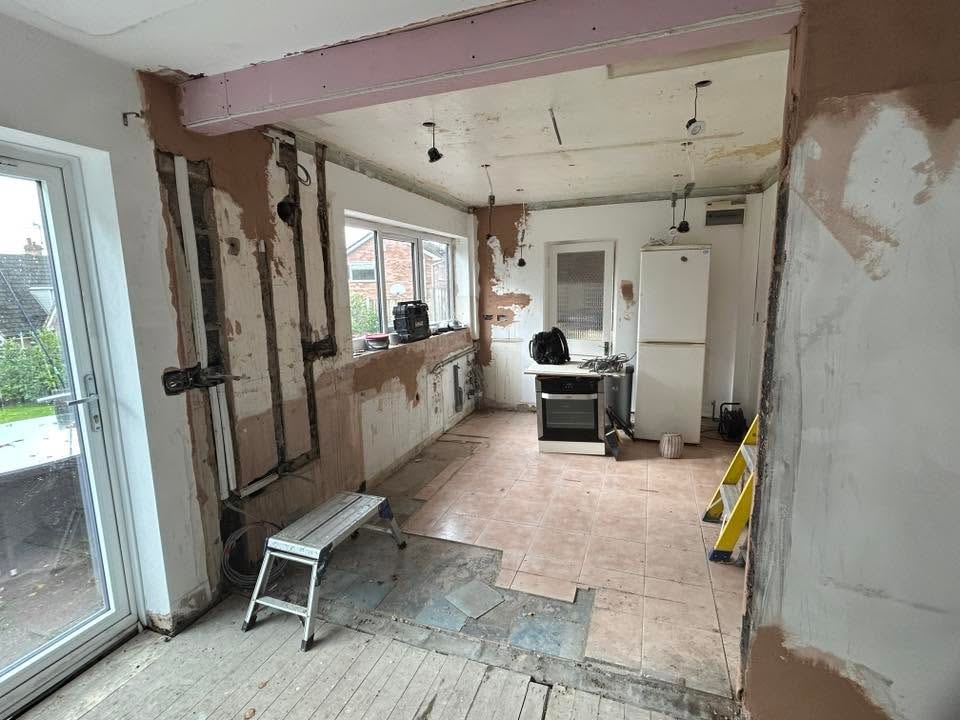 Kitchen Rewire — Strip Out