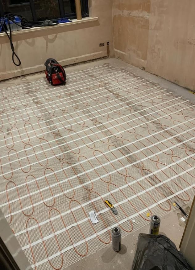 Underfloor Heating — Bathroom