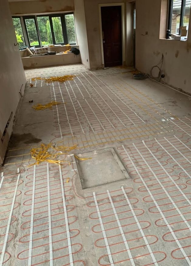 Underfloor Heating — Open Plan